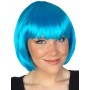 AQUA BLUE - Paige Bob with Fringe Wig