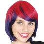 Fantasia Pink and Purple Wig with Fringe
