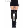 Spooky Eyes Printed Opaque over the Knee Tights