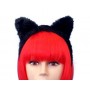 Black Cat Ears On Headband