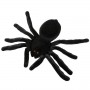 Spider Flocked Black 20cm