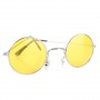 Lennon Round Sunglasses - Yellow