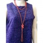 Beads Flapper - Red 183 cm
