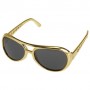Elvis Presley Gold Sunglasses - Adult
