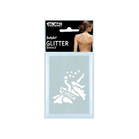 Global Glitter Tattoo Stencil - GS24
