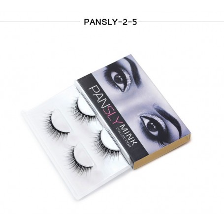 Pansly Mink Collection Strip Lashes  - 2-5