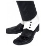 Shoe Spats Gangster - White (Pair)