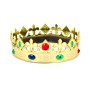 Kings Gold Crown with Faux Gems