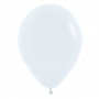 Sempertex 12" Latex Balloons - Fashion White