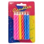 Birthday Party Large Spiral Candles - 12 Pack